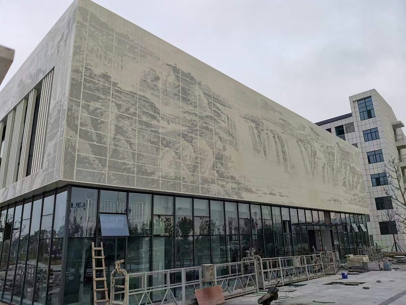 艺术冲孔铝单板